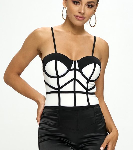 Color Block Bodysuit